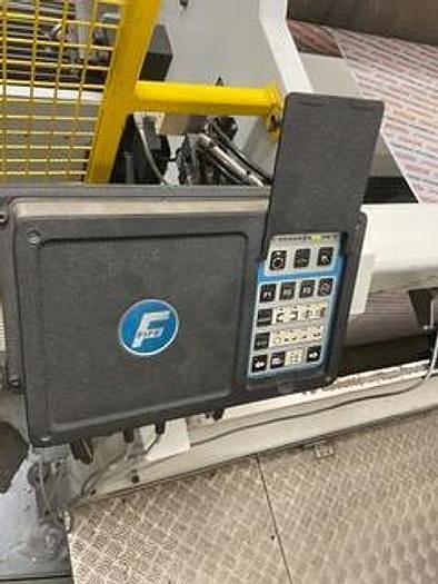 Used 63" WIDE SRC SYSTEMS MODEL 590 U DUPLEX SLITTER REWINDER