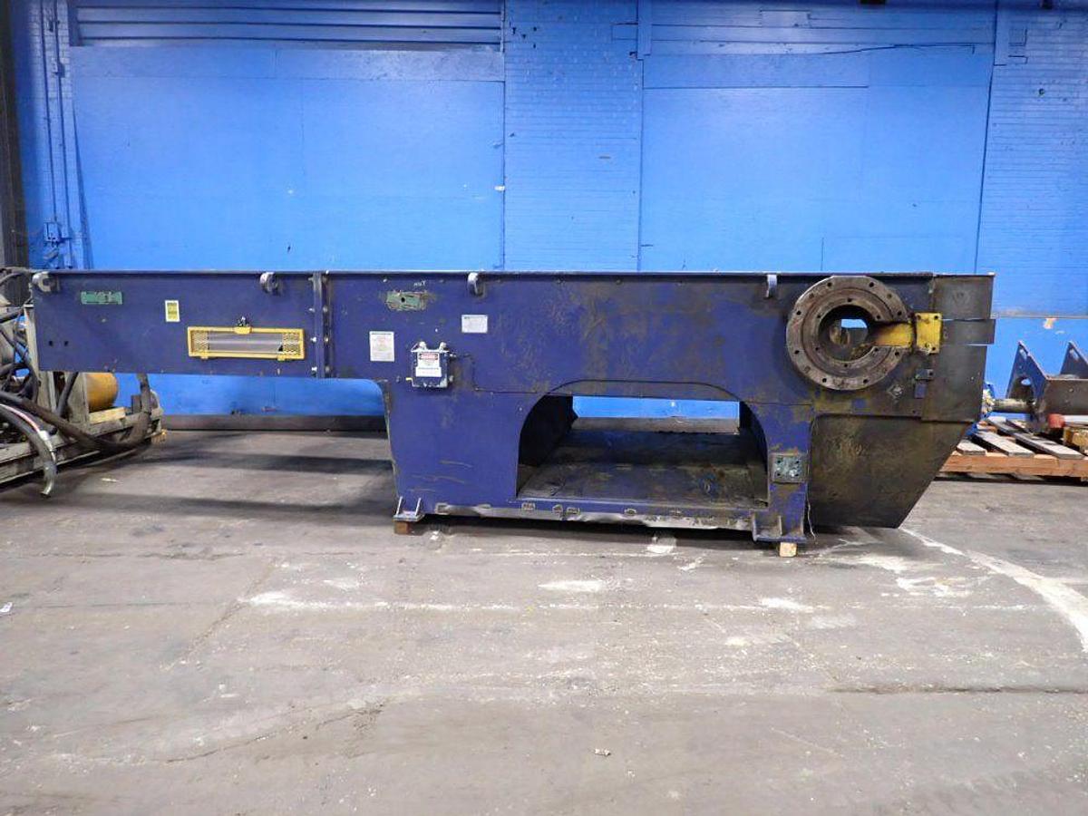 Used 63" GRANUTECH SATURN ROTO-GRIND MODEL M160H SINGLE SHAFT SHREDDER 200 HP