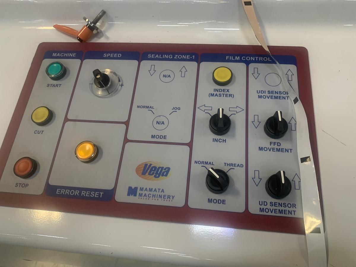 Used 2021 MAMATA VEGA 410 STAND UP POUCH MACHINE