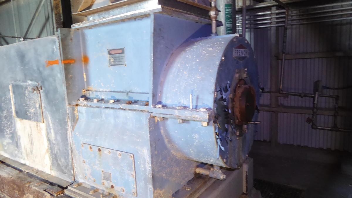 Used FRENCH OIL MILL MACHINERY CO. DEWATERING SCREW PRESS S/S