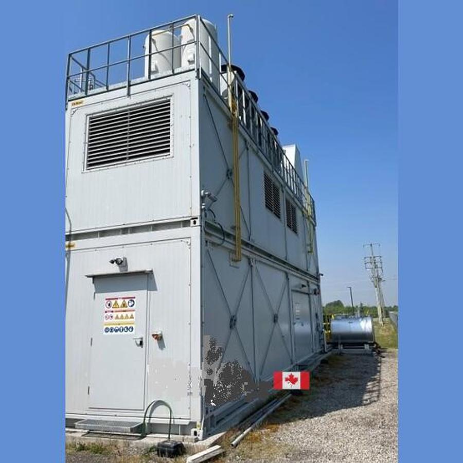 Used 2000kW JENBACHER J612 NATURAL GAS GENERATOR