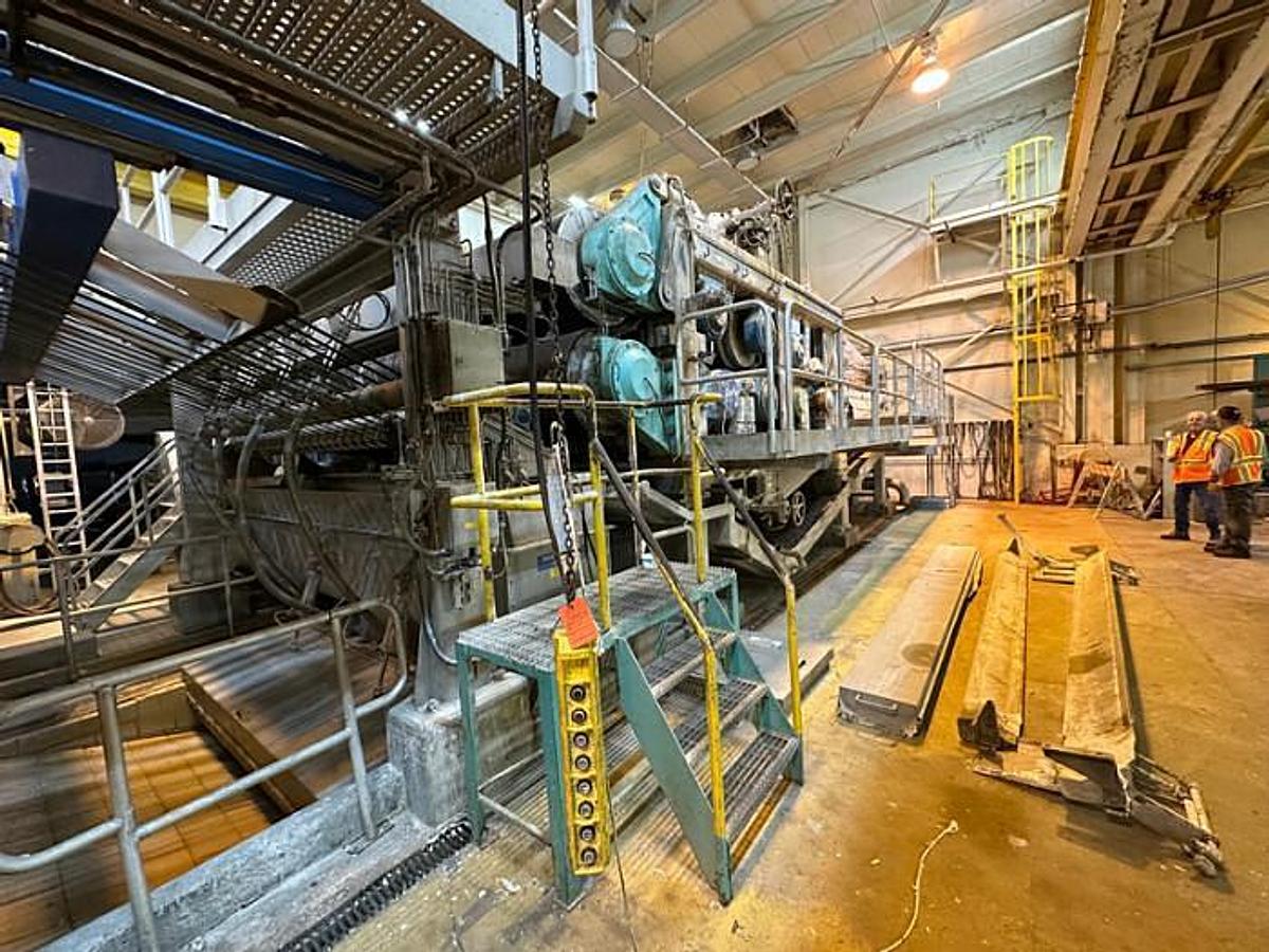 Used ANDRITZ 4.2 M (165") WET LAP SYSTEM & BALING LINE 630-700 BDTPD