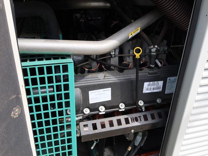 Used 125KW CUMMINS GGHJ-A046E761 NATURAL GAS BACK UP GENERATOR 135 HOURS