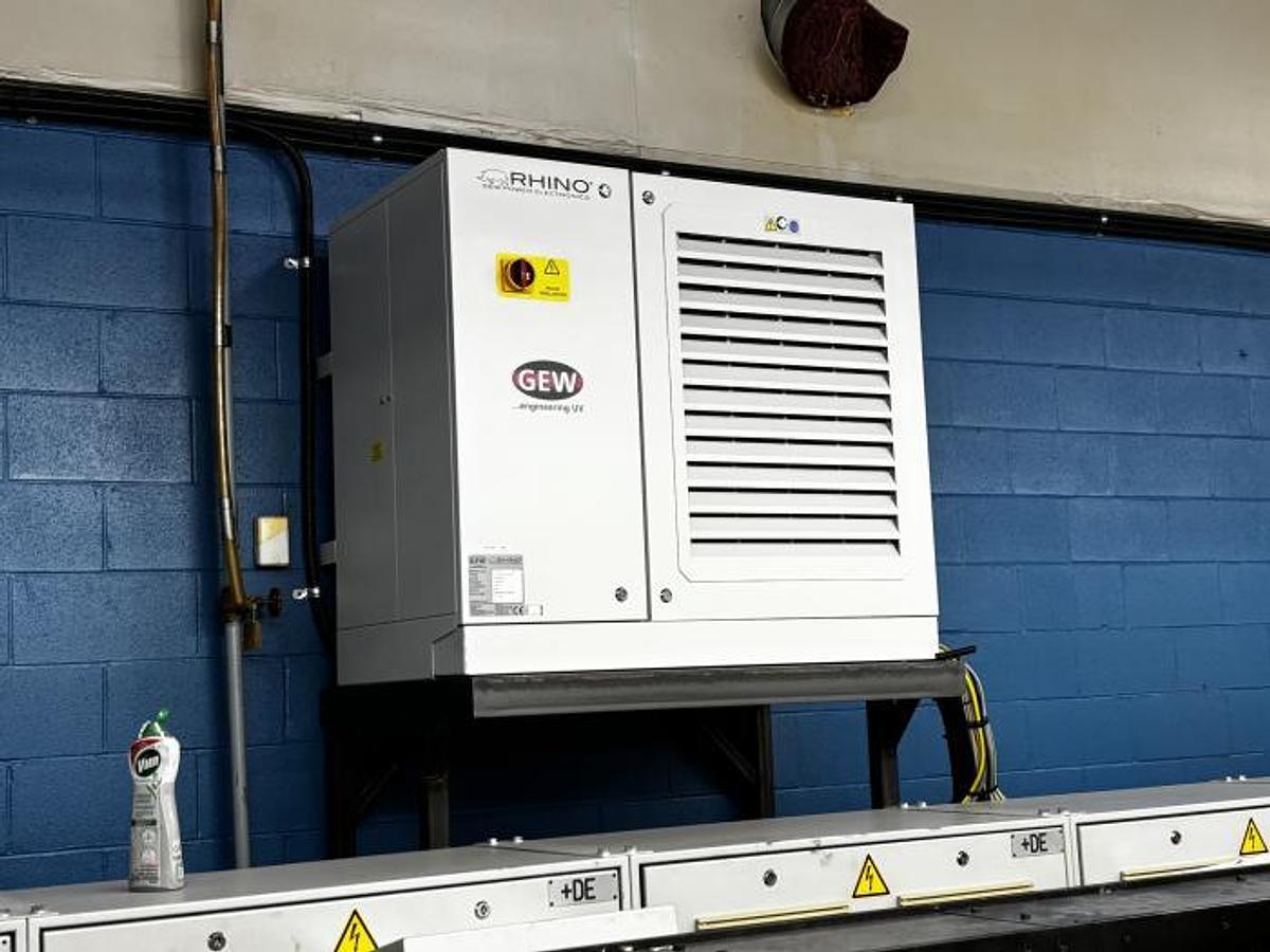 Used 20" WIDE GALLUS EM 510 SERVO DRIVEN 10 COLOR UV FLEXO PRESS