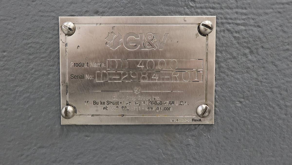 Used BELOIT / GLV DD4000 26"/30" DISC REFINER