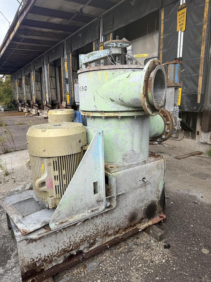 Used BLACK CLAWSON  MODEL 24PSL PRESSURE SCREEN  W/ 125HP MOTOR