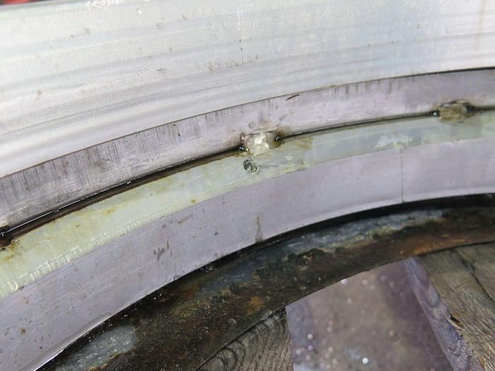 Used 20" ROVALVE  MANUAL KNIFE GATE VALVE