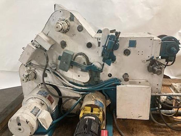 Used WIDE STANFORD MODEL 188 CANTILEVERED DUPLEX SLITTER REWINDER