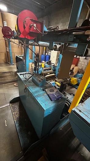 Used 65" WIDE JAGENBERG SYNCHRO 166 DUAL ROTARY SHEETER 2 BACKSTANDS