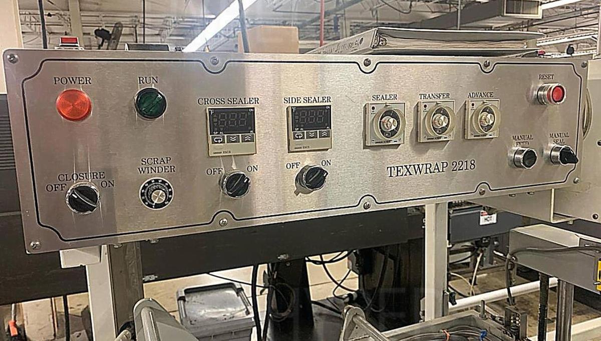 Used TEXWRAP MODEL 2218 AUTOMATIC L-BAR SEALER