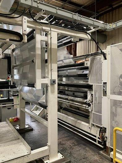 Used 57" WIDE PCMC INFINITY 10 COLOR PRINTING PRESS GEARLESS