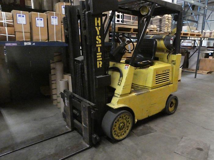 Used 8,000 POUND HYSTER S80EBCS FORKLIFT PROPANE POWERED