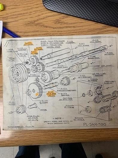 Used PACO CORE CUTTER STILL RUNNING