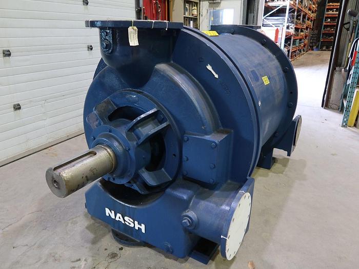 Used NASH MODEL 904-R2 VACUUM PUMP C/I