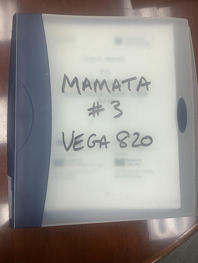 Used 2010 MAMATA VEGA-820-PLUS STAND UP POUCH MACHINE