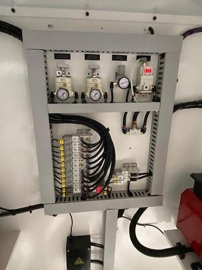 Used 24" WIDE SRC SYSTEMS MODEL 1010 REVERSIBLE DOCTOR MACHINE 40" DIAMETERS