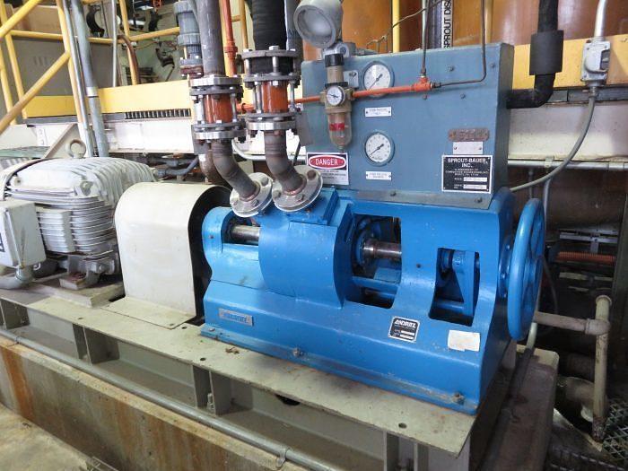 Used 24" LABORATORY FOURDRINIER PAPER MACHINE