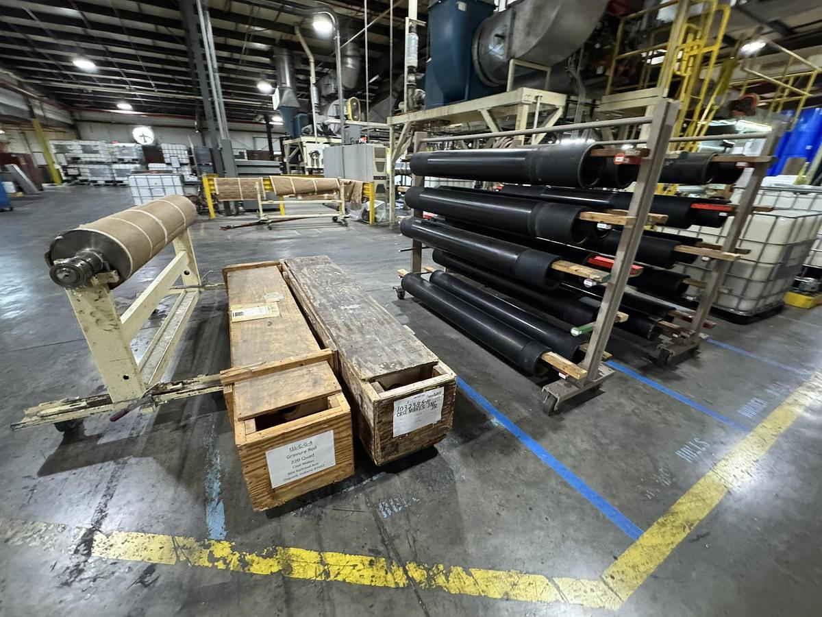 Used 72" WIDE INTAROTO LAMINATOR - PAPER & BOARD