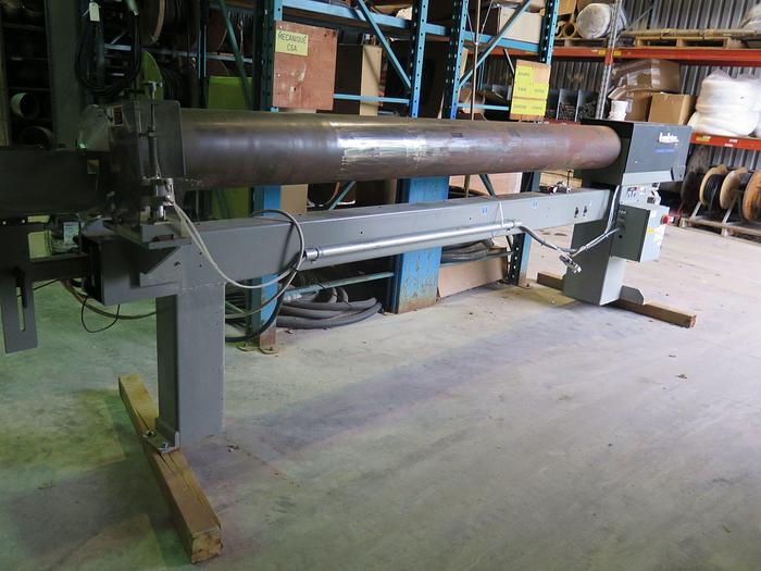 Used 90" WIDE APPLETON S-210 CORE CUTTER 2HP