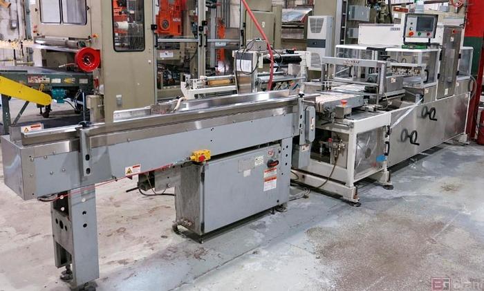 Used TEXWRAP MODEL 1809 SS LH SERVO SIDE SEAL SHRINK WRAP SYSTEM