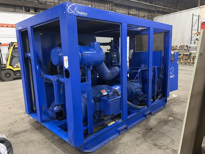 Used QUINCY MODEL QSI-1000 200 HP AIR COMPRESSOR MANUFACTURED 2017