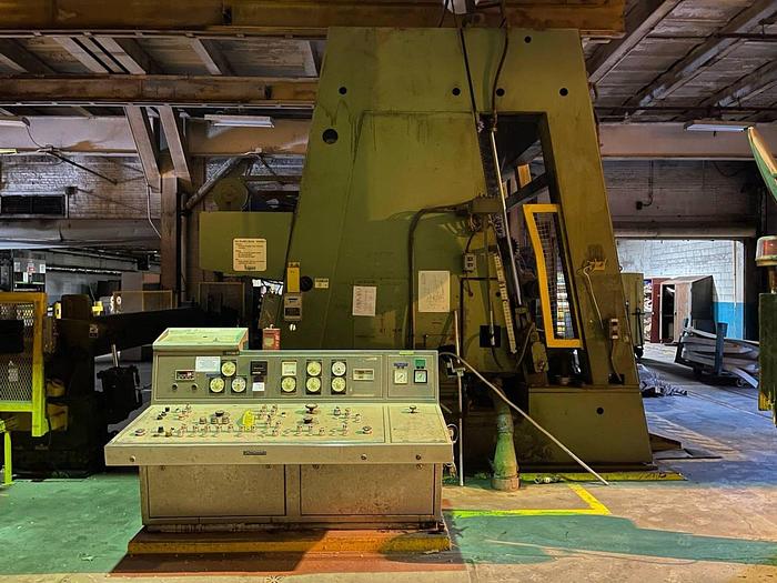 Used 169" JAGENBERG VARISTEP 65 TWO DRUM SLITTER REWINDER