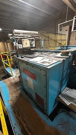 Used 65" WIDE JAGENBERG SYNCHRO 166 DUAL ROTARY SHEETER 2 BACKSTANDS