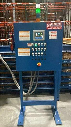 Used AMERICAN HORIZONTAL AUTO-TIE BALER MODEL DC6348-8T30 ALLEN BRADLEY CONTROLS