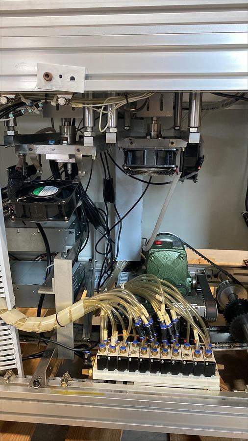 Used BLUEWRIST FOUR PLY SURGICAL MASK CONVERTING MACHINE