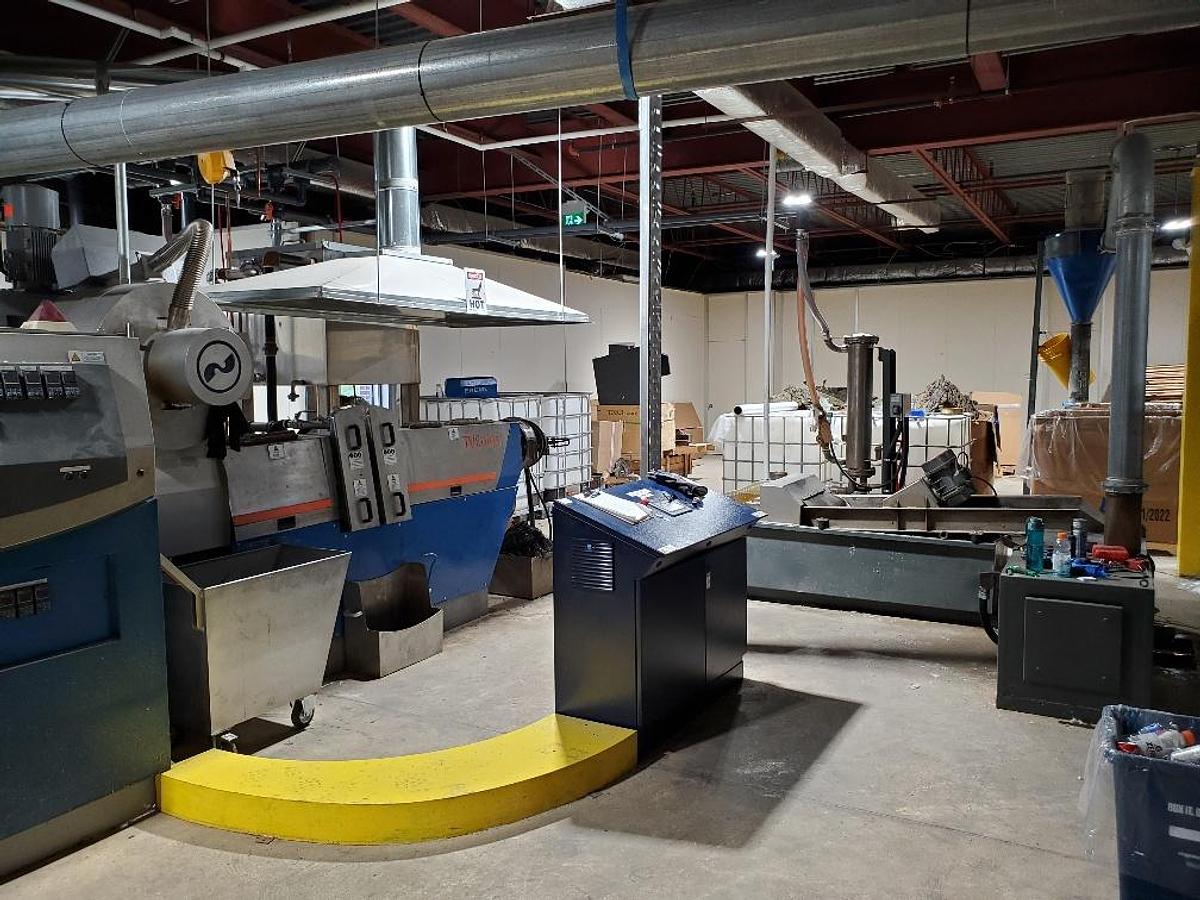 Used EREMA MODEL 1310TVE PLUS FILM RECLAIM LINE 2009