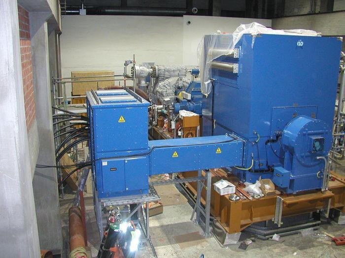Used SIEMENS MODEL SST 300 G32 A 22.5MW BACK PRESSURE TURBINE YEAR 2008