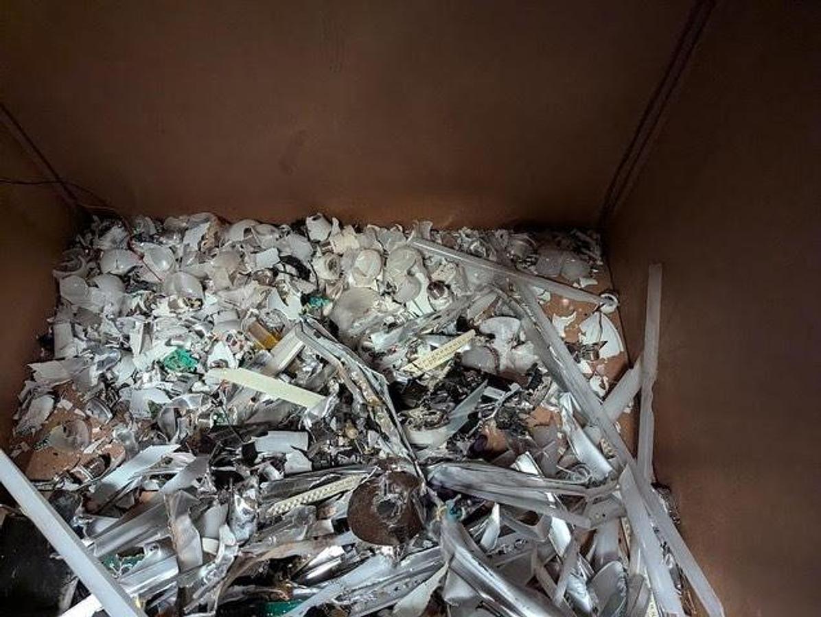 Used SATRIND DUAL SHAFT SHREDDER 20 HP MODEL F615