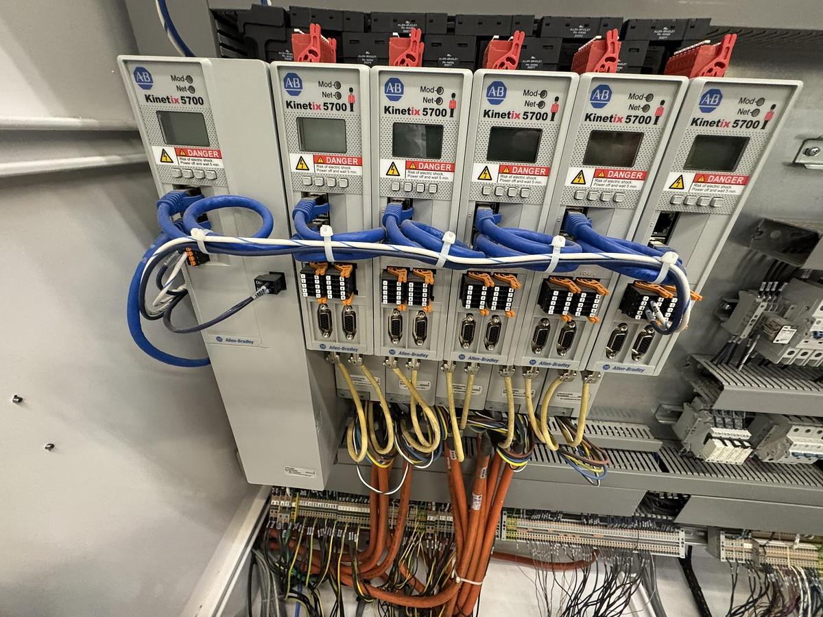 Used 72" WIDE CATBRIDGE LAMINATION LINE & TURRET REWINDER - MFG 2023