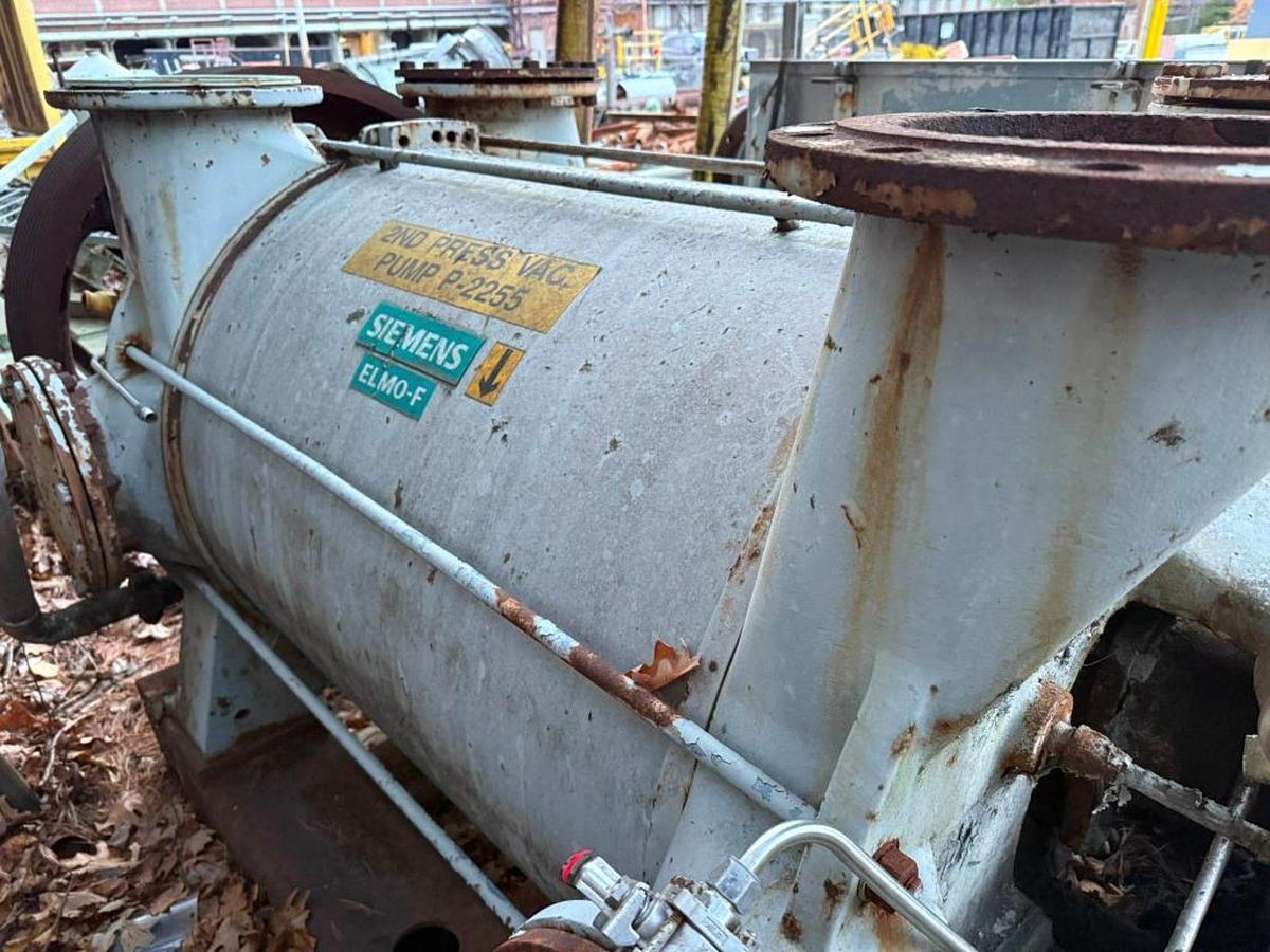 Used SIEMENS ELMO-F LIQUID-RING VACUUM PUMP