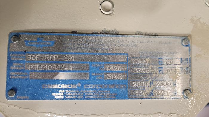 Used CASCADE 90F-RCP-291 PAPER ROLL CLAMP 72" DIAMETER CLASS IV