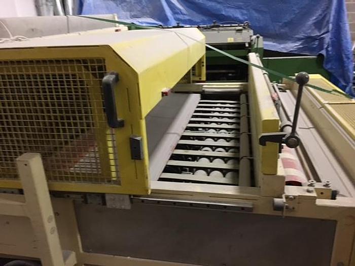 Used 90" WIDE CORE LINK CORE STRIPPER SYSTEM 16" DIAMETER ROLL CAPACITY