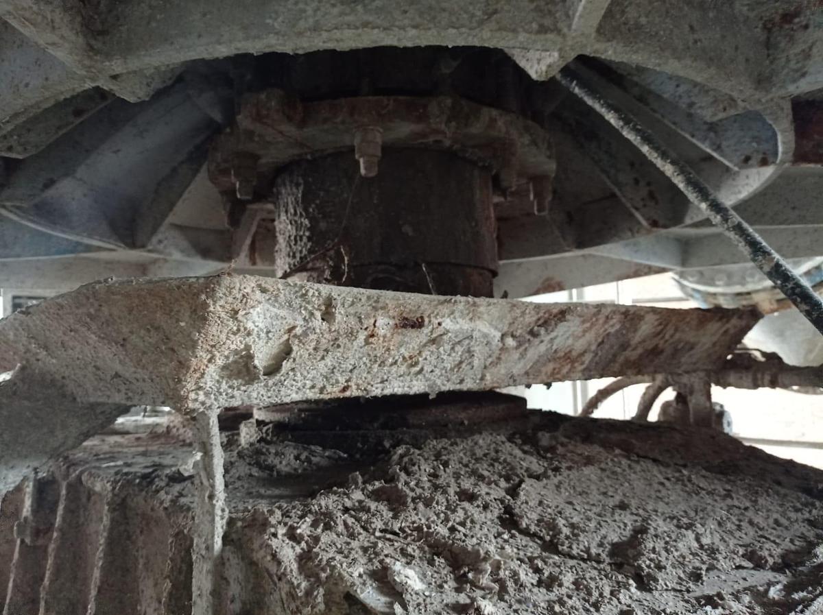 Used LAMORT PULPER WITH GEARBOX 