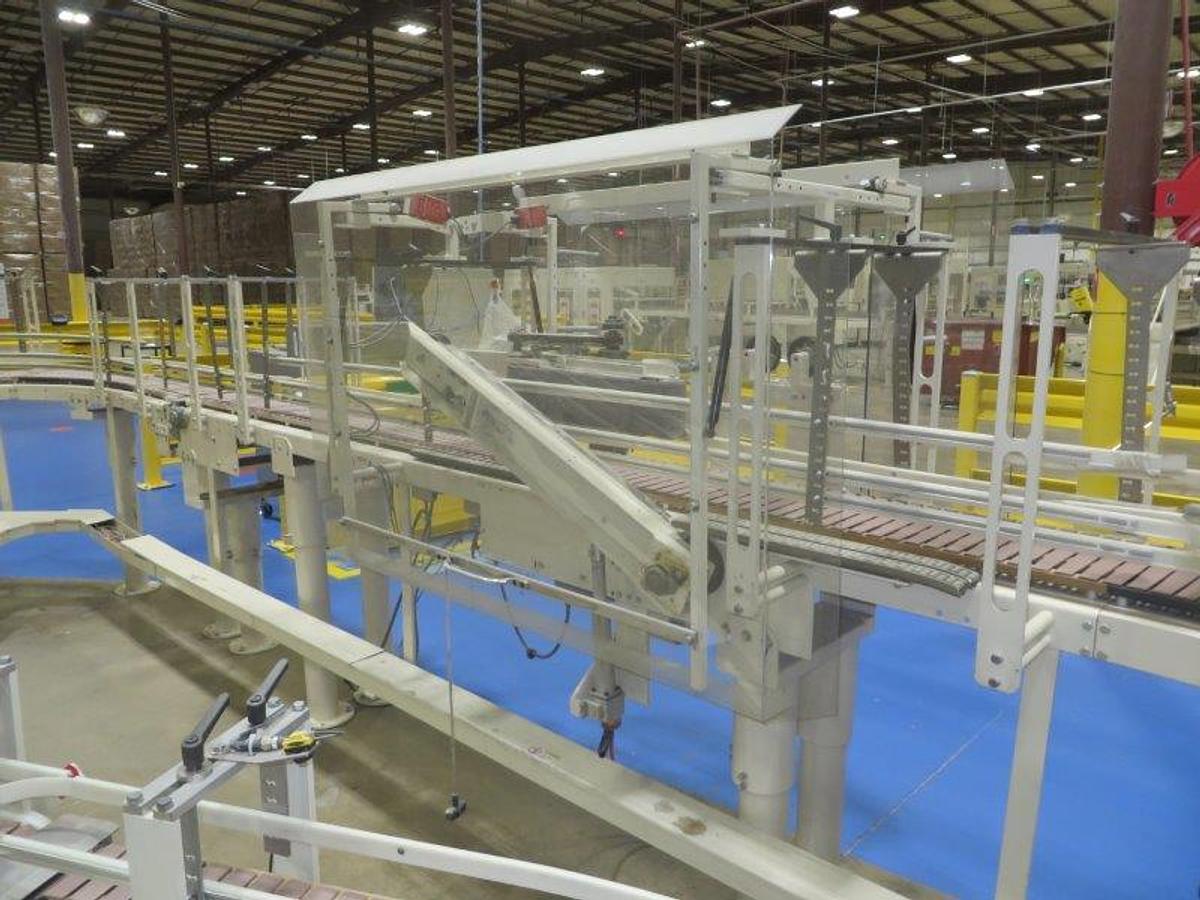 Used 2005 PERINI SINCRO 5.0 106" BRT REWINDING LINE WITH 2 LANE PERINI LOG SAW