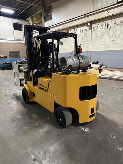 Used 12,000 POUND CAPACITY HYSTER MODEL S120XL2S PAPER ROLL CLAMP TRUCK pending JE