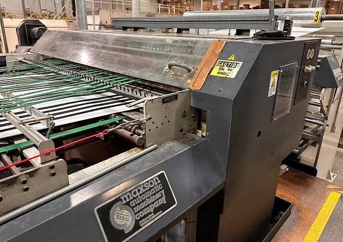 Used MAXSON MODEL MDH 65" DUAL KNIFE SHEETER 2009