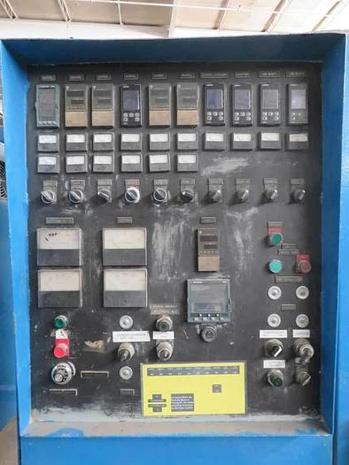 Used 1999 PTI pelletizing line with model TS4500 4.5″ 30:1 L/D extruder