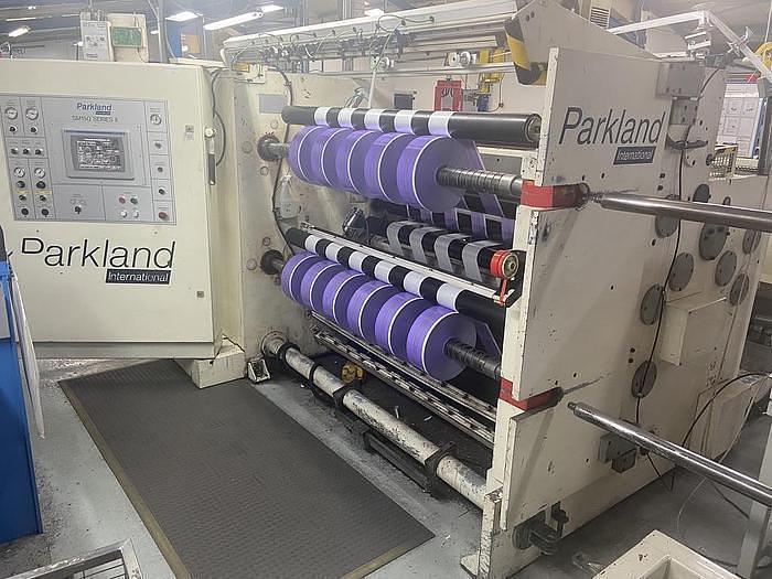 Used 63" PARKLAND INTERNATIONAL CANTILEVERED DUPLEX SLITTER SM150