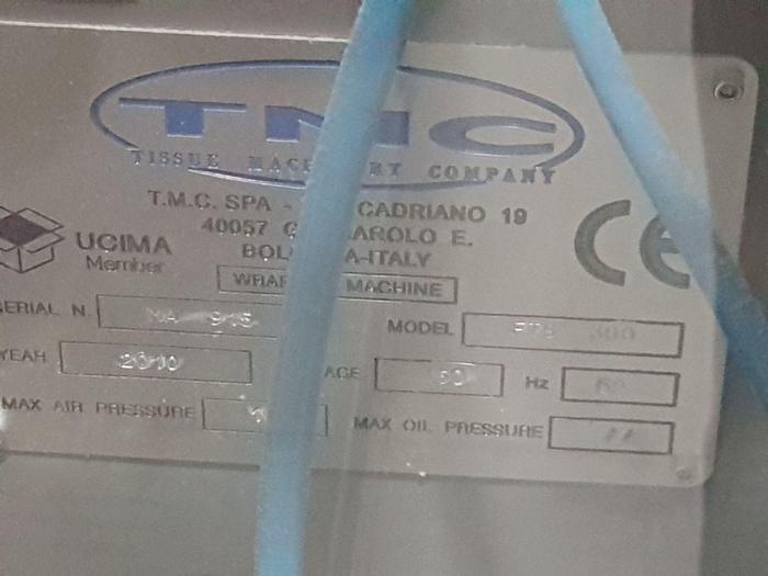 Used TMC ROLL POLY WRAPPER MODEL FTS 300 FOR KITCHEN OR TOILET ROLLS