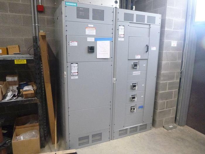 Used SIEMENS 480V LOW VOLTAGE SWITCHBOARD MANUFACTURED 2018 (FIVE AVAILABLE) - PENDING