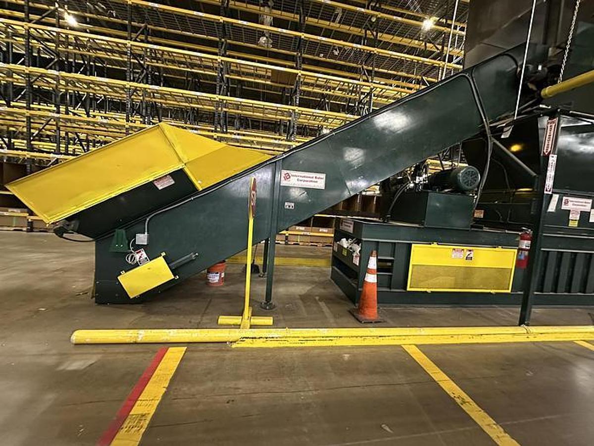 Used 2006 INTERNATIONAL BALER CORPORATION NA-1295-48 HORIZONTAL CLOSED DOOR BALER