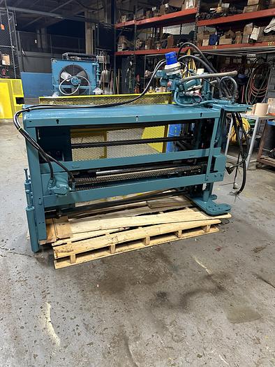 Used AMERICAN MODEL 12847 HORIZONTAL AUTO-TIE BALER WITH ALLEN BRADLEY CONTROLS 60 HP