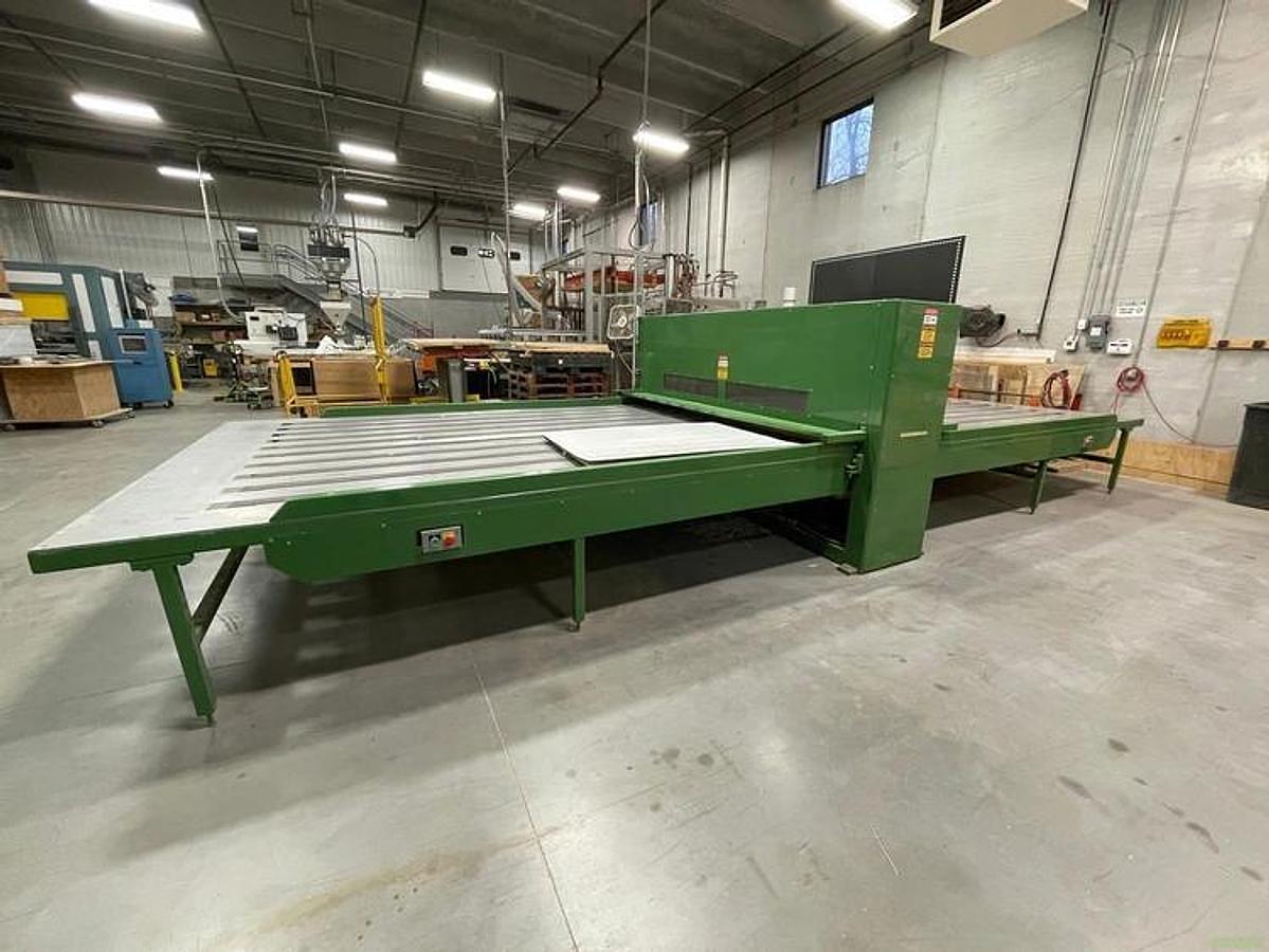 Used 100" x 144" KWIKSET ROLLER DIE CUTTER