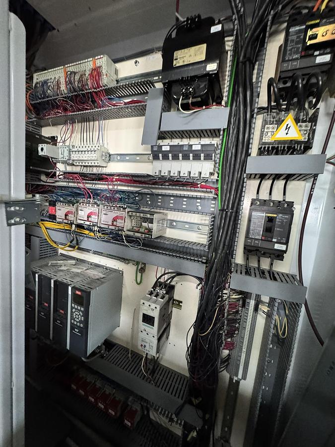 Used 73" WIDE BW PAPERSYSTEMS / MARQUIP DUAL ROTARY SHEETER WITH D2 SPLICER