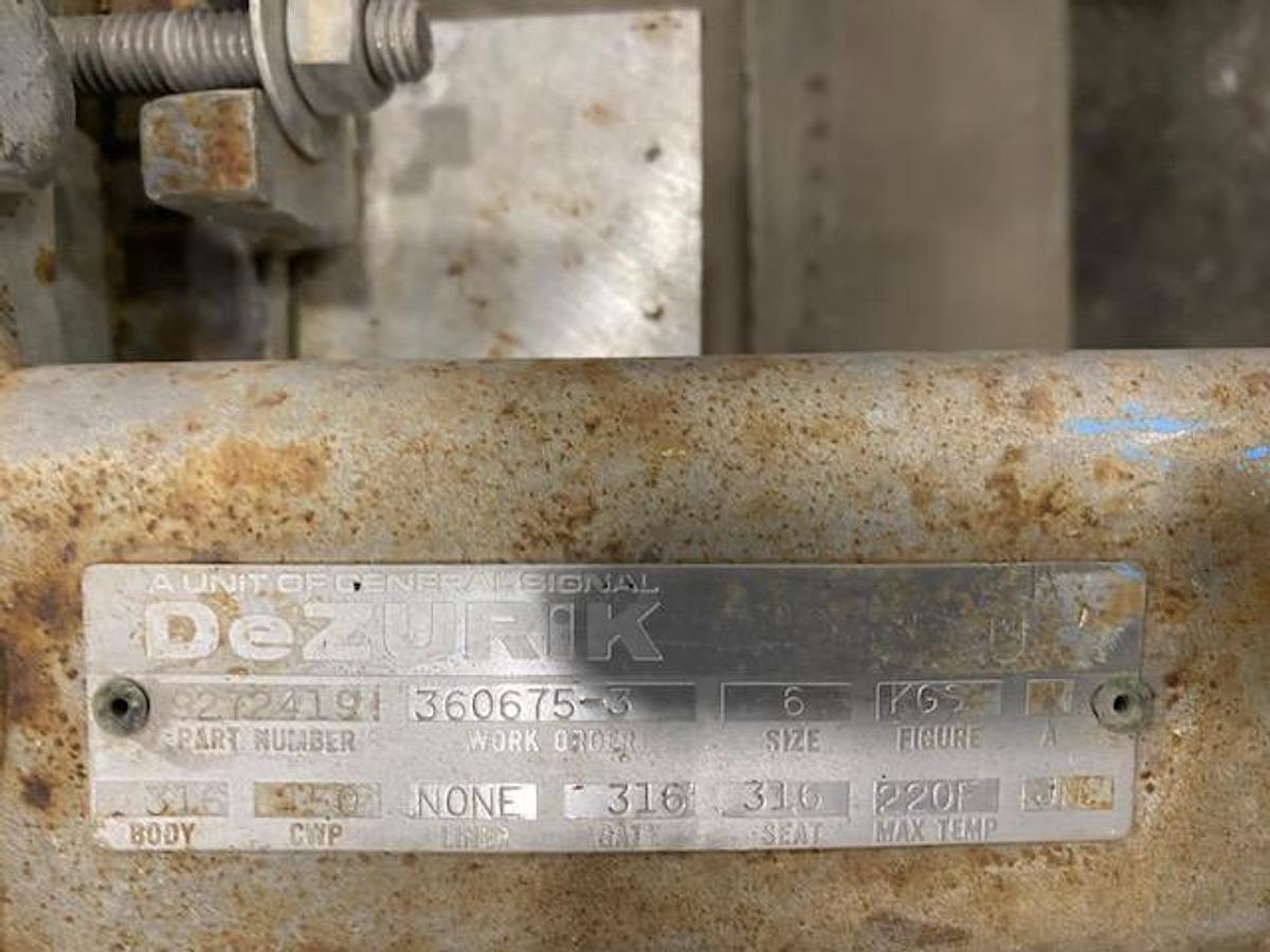 Used MANUAL STAINLESS STEEL KNIFE GATE VALVES 6" & 10" LOT OF 8