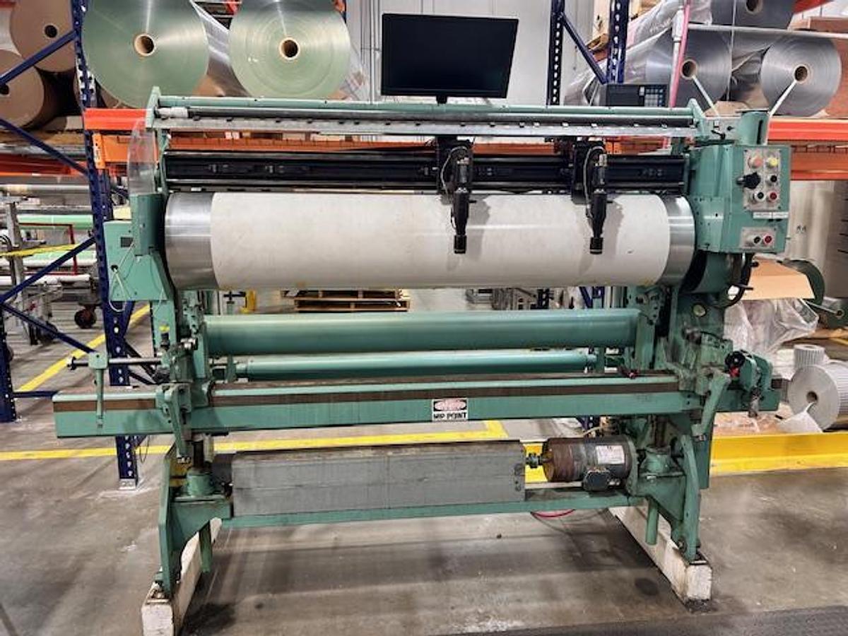 Used 62" WIDE (61" PRINT WIDTH) PCMC 8 COLOR CI PRINTING PRESS WITH MOUNTER